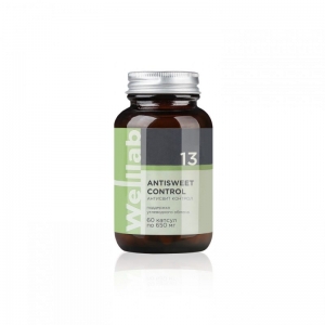 БАД для поддержки углеводного обмена Welllab ANTISWEET CONTROL, 60 капсул